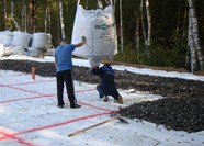 Пеностекольный щебень 