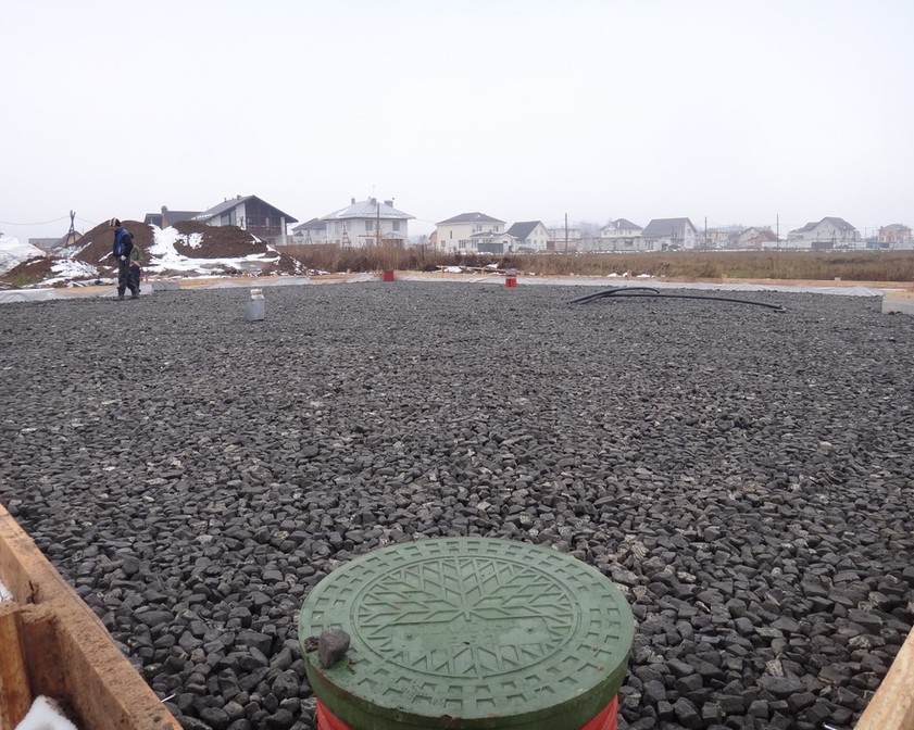 Пеностекольный щебень 