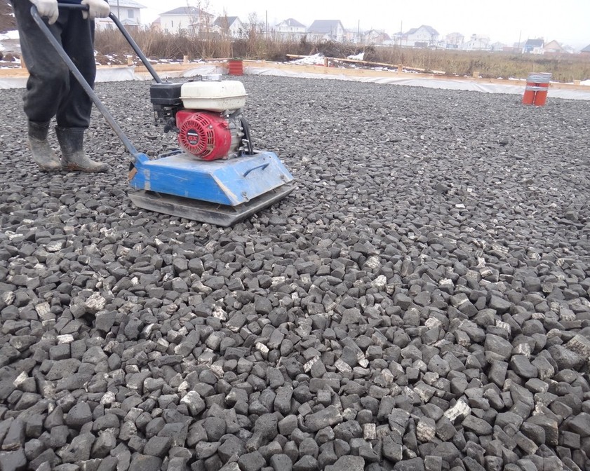 Пеностекольный щебень 