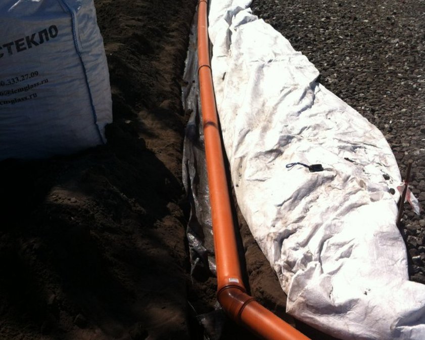 Пеностекольный щебень 