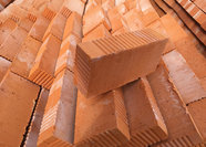 Керамический строительный рядовой кирпич полнотелый