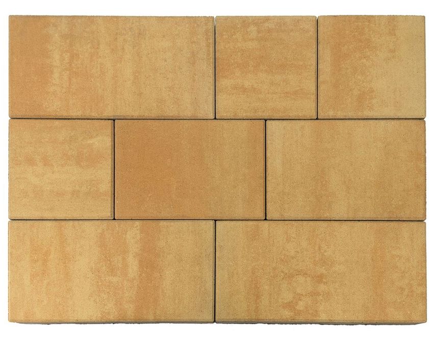 ТРОТУАРНАЯ ПЛИТКА BRAER ТРИАДА COLOR MIX Тип 28 «Сахара»