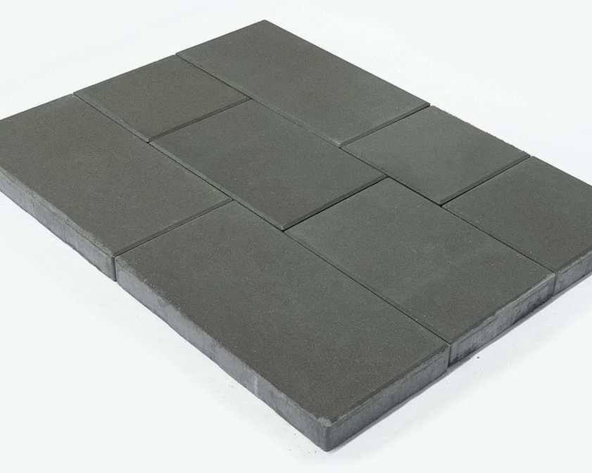 ТРОТУАРНАЯ ПЛИТКА BRAER ТРИАДА серый