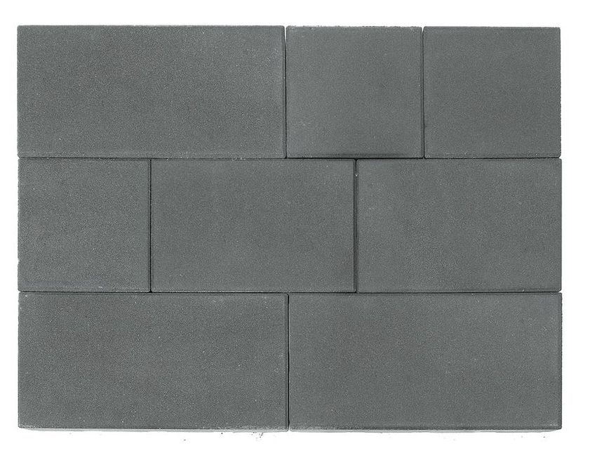 ТРОТУАРНАЯ ПЛИТКА BRAER ТРИАДА серый