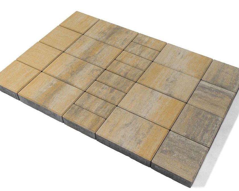 ТРОТУАРНАЯ ПЛИТКА BRAER МОЗАИКА COLOR MIX «ПЕСЧАНИК»