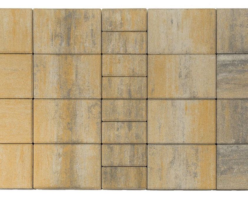 ТРОТУАРНАЯ ПЛИТКА BRAER МОЗАИКА COLOR MIX «ПЕСЧАНИК»