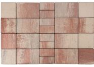 ТРОТУАРНАЯ ПЛИТКА BRAER МОЗАИКА COLOR MIX «ФЛАМИНГО»