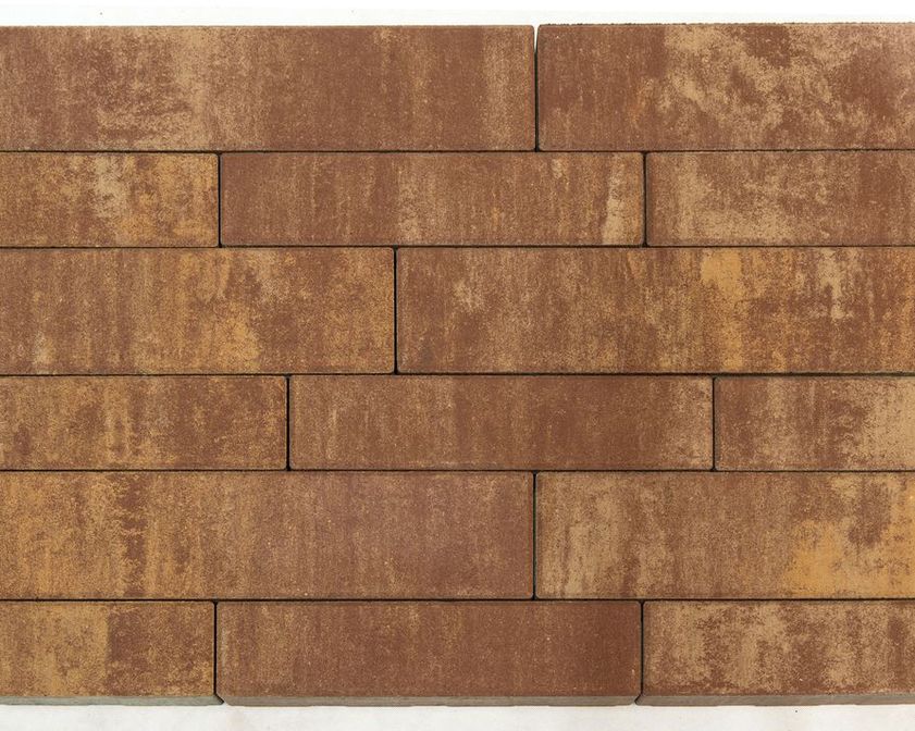 ТРОТУАРНАЯ ПЛИТКА BRAER ДОМИНО COLOR MIX Тип 1 "Каньон»