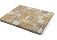 Тротуарная плитка BRAER СТАРЫЙ ГОРОД ЛАНДХАУС COLOR MIX «Песчаник»