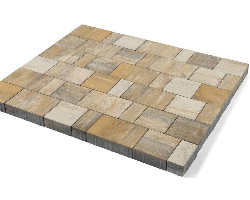 Тротуарная плитка BRAER СТАРЫЙ ГОРОД ЛАНДХАУС COLOR MIX «Песчаник»