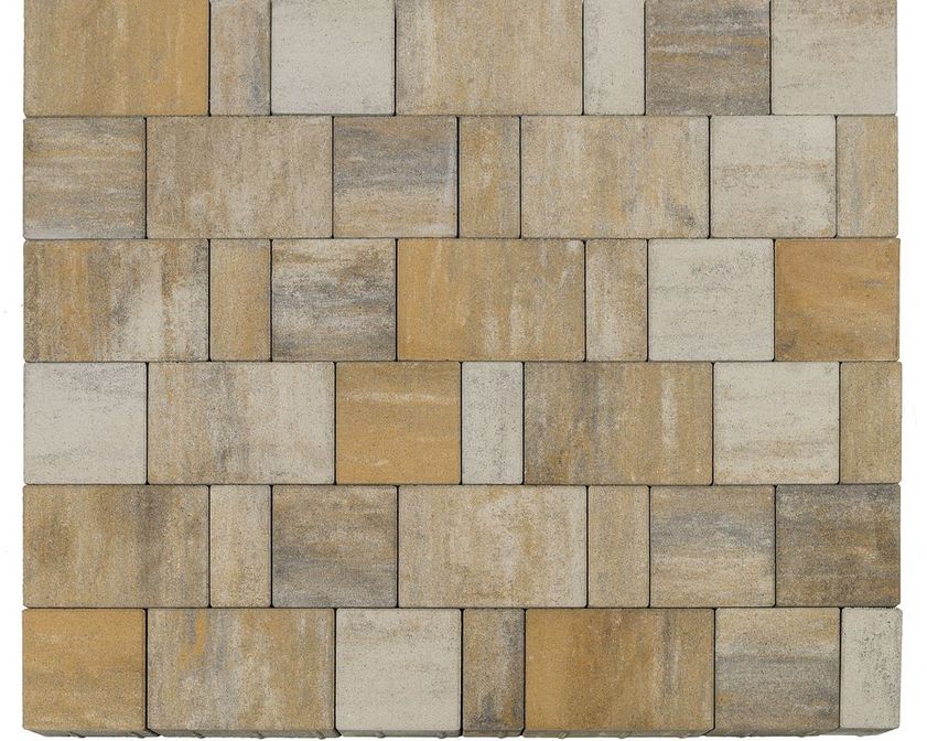 Тротуарная плитка BRAER СТАРЫЙ ГОРОД ЛАНДХАУС COLOR MIX «Песчаник»