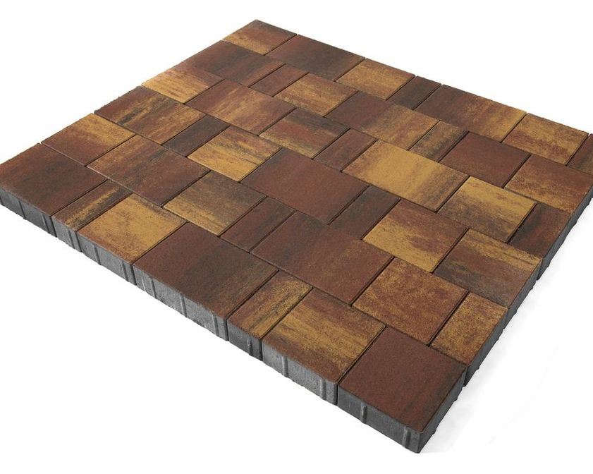 Тротуарная плитка BRAER СТАРЫЙ ГОРОД ЛАНДХАУС COLOR MIX Тип 3«Мальва»