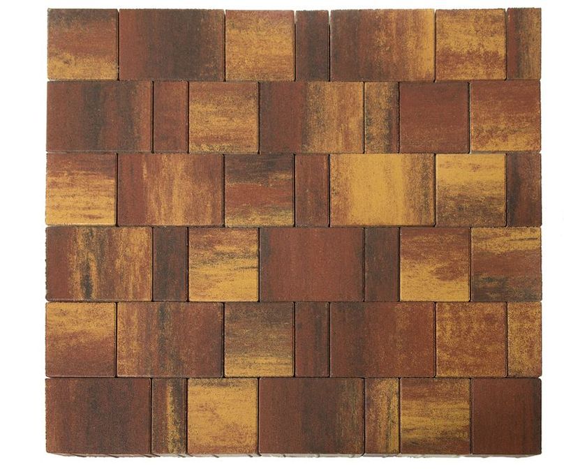 Тротуарная плитка BRAER СТАРЫЙ ГОРОД ЛАНДХАУС COLOR MIX Тип 3«Мальва»