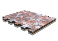 Тротуарная плитка BRAER СТАРЫЙ ГОРОД ЛАНДХАУС COLOR MIX Тип 4 «Койот»