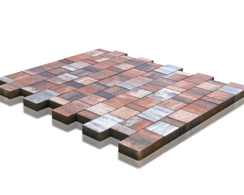 Тротуарная плитка BRAER СТАРЫЙ ГОРОД ЛАНДХАУС COLOR MIX Тип 4 «Койот»