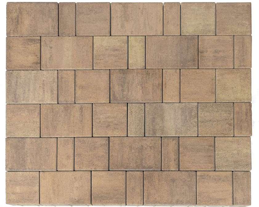 Тротуарная плитка BRAER СТАРЫЙ ГОРОД ЛАНДХАУС COLOR MIX Тип 17 «Прайд»