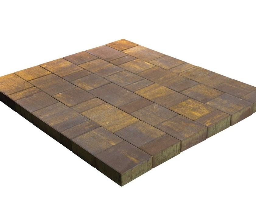 Тротуарная плитка BRAER СТАРЫЙ ГОРОД ЛАНДХАУС COLOR MIX тип 18 «Мускат»