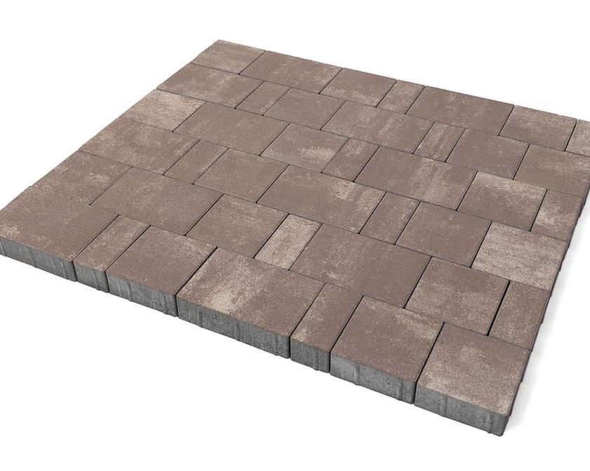 Тротуарная плитка BRAER СТАРЫЙ ГОРОД ЛАНДХАУС COLOR MIX тип 19 "Эверест"