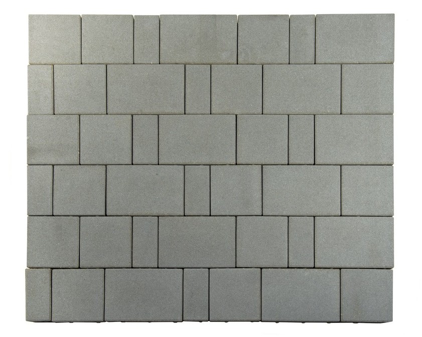 Тротуарная плитка BRAER СТАРЫЙ ГОРОД ЛАНДХАУС антрацит