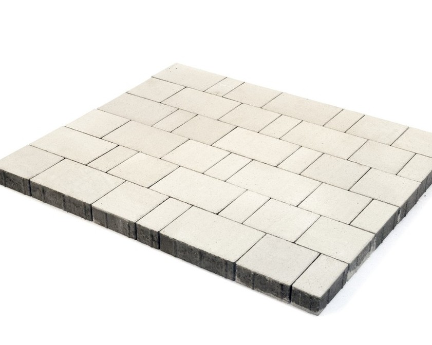 Тротуарная плитка BRAER СТАРЫЙ ГОРОД ЛАНДХАУС белый