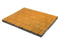 Тротуарная плитка BRAER СТАРЫЙ ГОРОД ЛАНДХАУС оранжевый