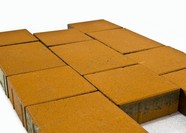 Тротуарная плитка BRAER СТАРЫЙ ГОРОД ЛАНДХАУС оранжевый