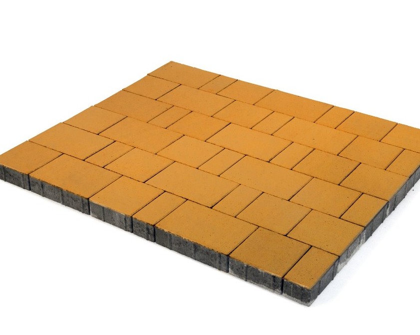 Тротуарная плитка BRAER СТАРЫЙ ГОРОД ЛАНДХАУС оранжевый