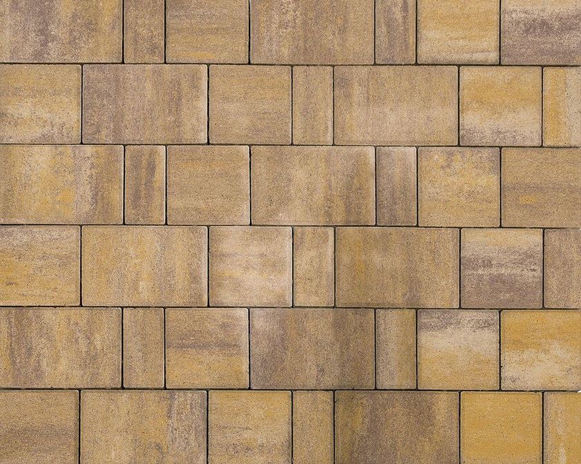 Тротуарная плитка BRAER СТАРЫЙ ГОРОД НОРД COLOR MIX Тип 15 «Степь»