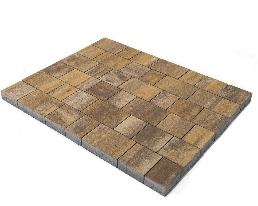 Тротуарная плитка BRAER СТАРЫЙ ГОРОД ВЕНУСБЕРГЕР COLOR MIX Тип 15 «Степь»