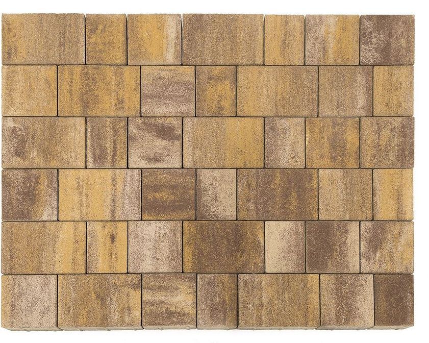Тротуарная плитка BRAER СТАРЫЙ ГОРОД ВЕНУСБЕРГЕР COLOR MIX Тип 15 «Степь»