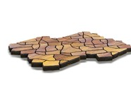 Тротуарная плитка BRAER САН-ТРОПЕ COLOR MIX Тип 1 «Каньон»