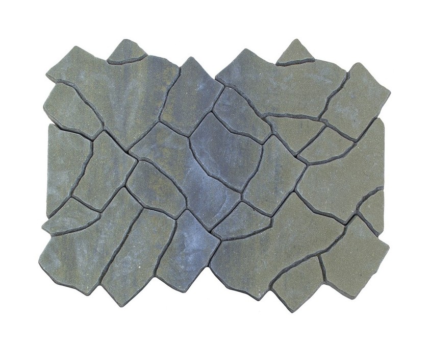 Тротуарная плитка BRAER САН-ТРОПЕ COLOR MIX тип 2