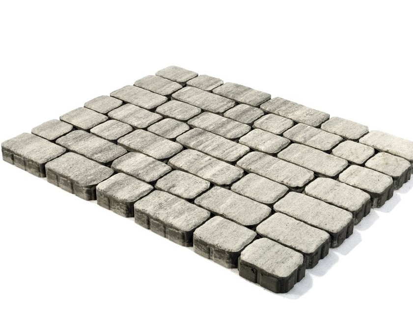 Тротуарная плитка BRAER РИВЬЕРА COLOR MIX Тип 7 «Туман»