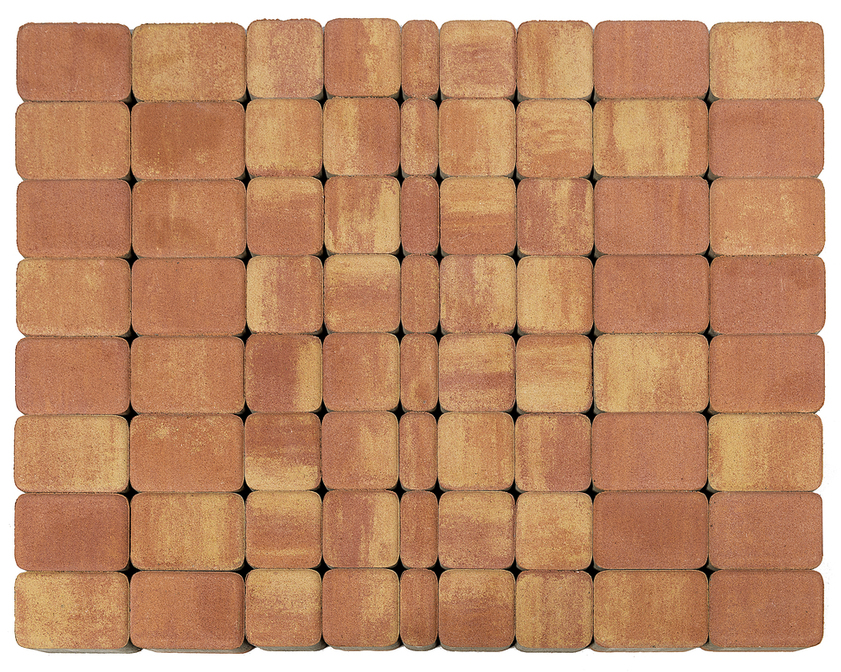 Тротуарная плитка BRAER КЛАССИКО COLOR MIX Тип 10 «Рассвет»