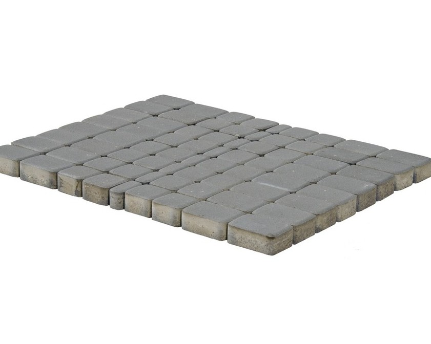 Тротуарная плитка BRAER КЛАССИКО серый