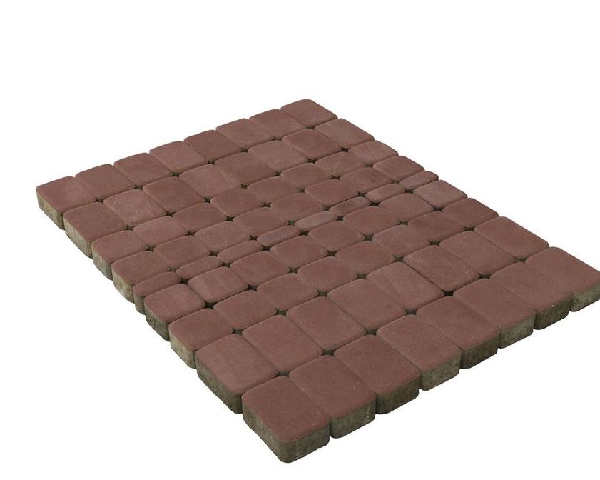 Тротуарная плитка BRAER КЛАССИКО винный