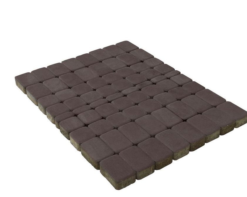 Тротуарная плитка BRAER КЛАССИКО коричневый