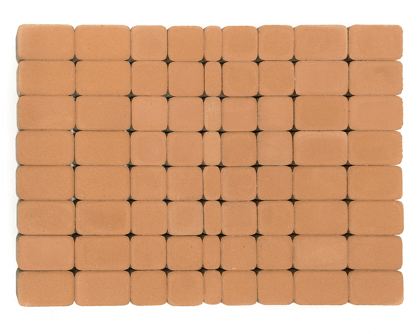 Тротуарная плитка BRAER КЛАССИКО коралловый