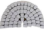 Тротуарная плитка BRAER КЛАССИКО КРУГОВАЯ грифельный