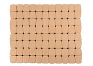 Тротуарная плитка BRAER КЛАССИКО КРУГОВАЯ коралловый