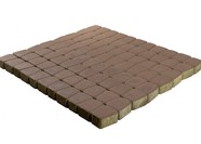 Тротуарная плитка BRAER КЛАССИКО КРУГОВАЯ коричневый