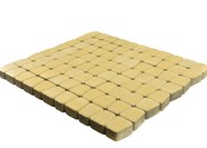 Тротуарная плитка BRAER КЛАССИКО КРУГОВАЯ песочный