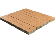 Тротуарная плитка BRAER КЛАССИКО КРУГОВАЯ янтарный