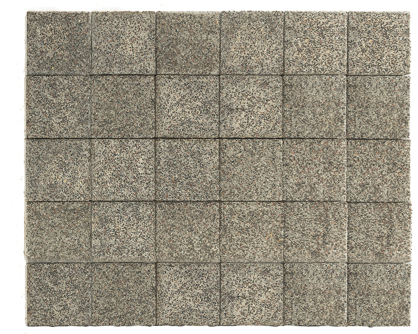 Тротуарная плитка BRAER «Лувр» СЕРЫЙ ГРАНИТ