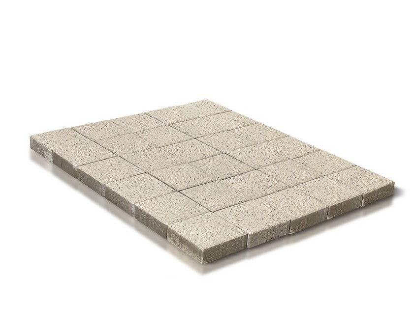 Тротуарная плитка BRAER «Лувр» МРАМОР Тип 1