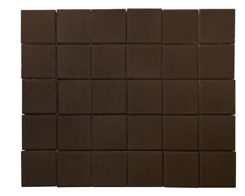 Тротуарная плитка BRAER «Лувр» КОРИЧНЕВЫЙ