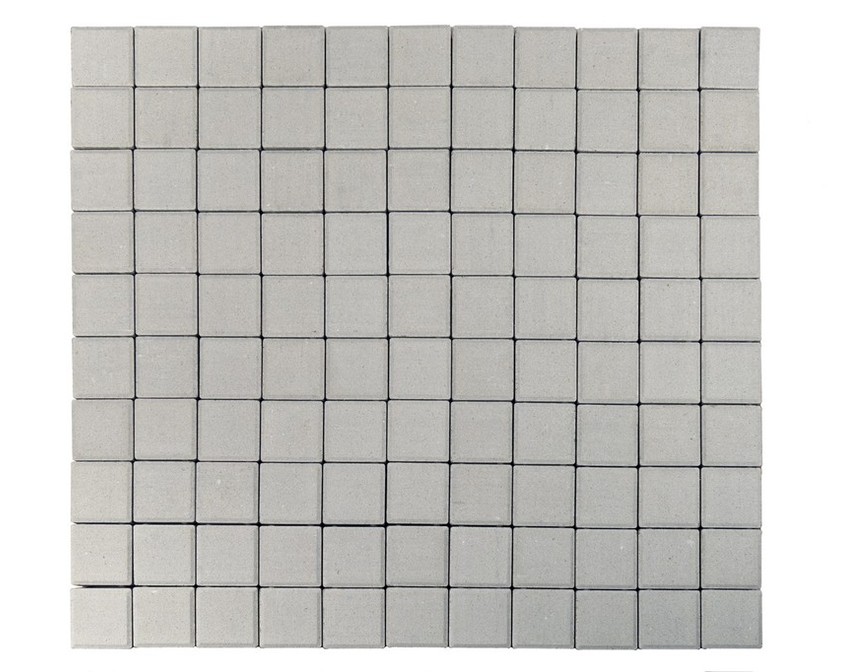 Тротуарная плитка BRAER «Лувр» БЕЛЫЙ