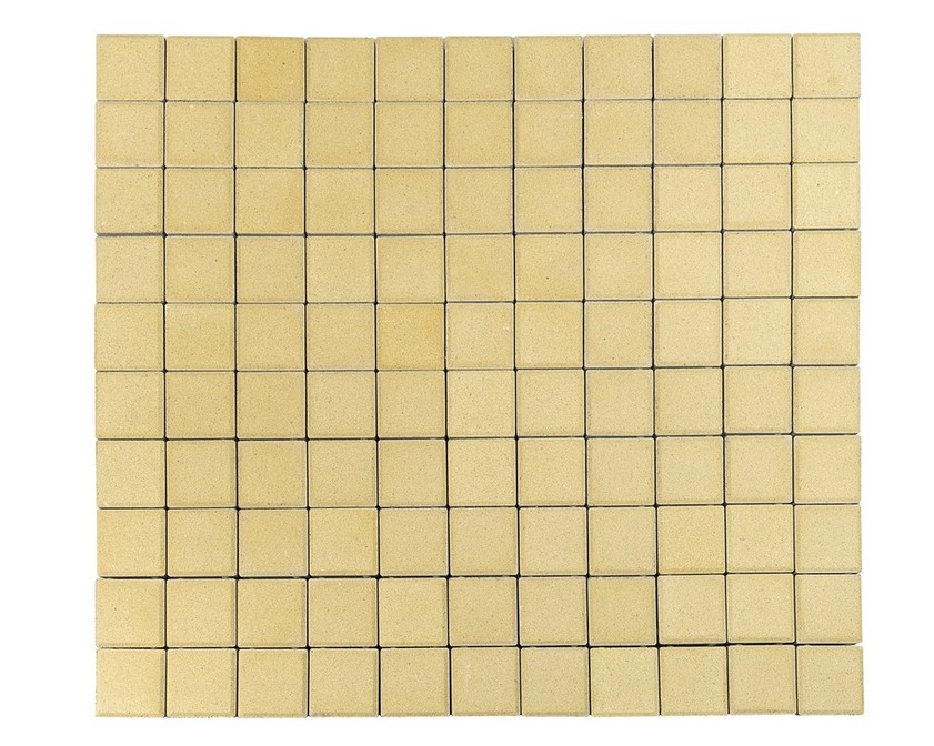 Тротуарная плитка BRAER «Лувр» ПЕСОЧНЫЙ