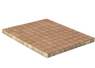 Тротуарная плитка BRAER «Лувр» ТЕРРАКОТОВЫЙ