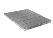 Тротуарная плитка BRAER «Лувр» СЕРЫЙ